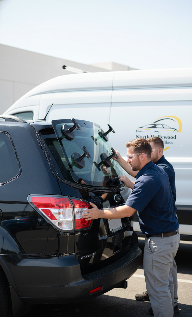 Rear Glass Replacement - North Hollywood Mobile Auto Glass